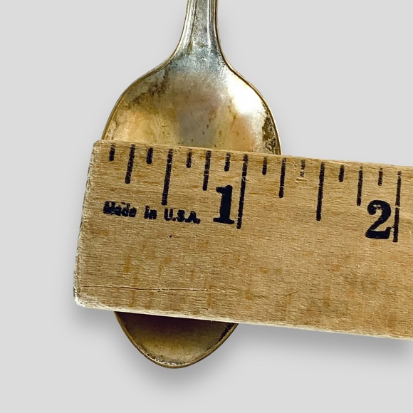 Vintage Wm. Rogers Desire Silverplate Set of 6 Teaspoons Floral - Picture 11 of 11